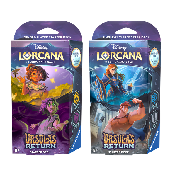 Disney Lorcana: Ursula's Return Starter Decks