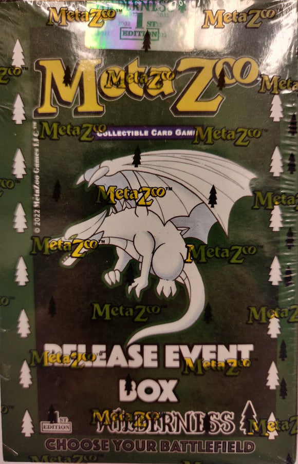 MetaZoo TCG: Wilderness 1st Edition Release Event Box