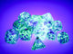 Chessex Nebula Oceanic/gold 16mm d6 Dice Block (12 dice)