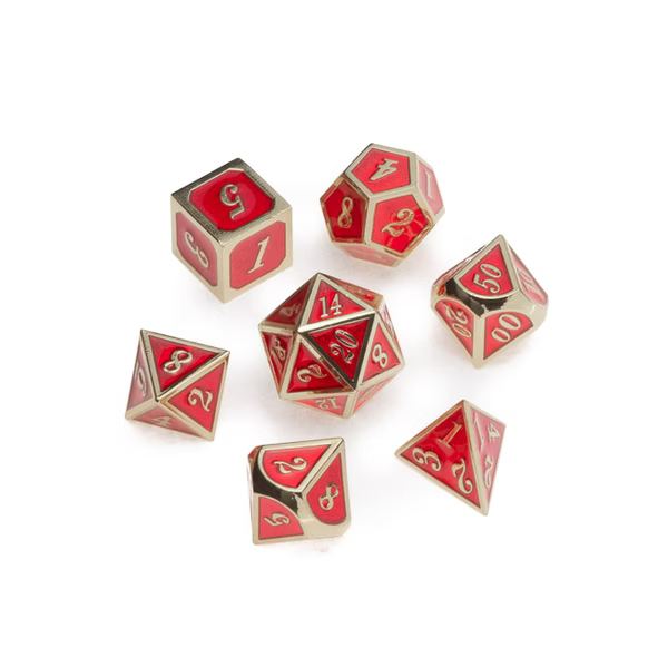 RPG 7-Die Sets Gold Series Greifenfels (Multiple variants)