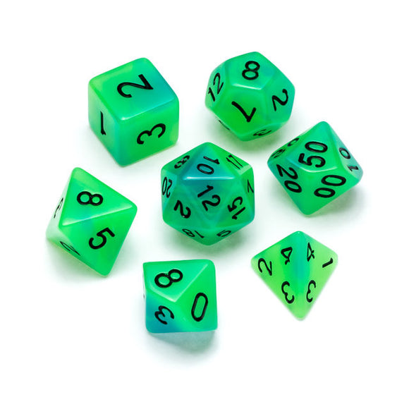 RPG 7-Die Sets Flourescent Series Greifenfels (Multiple variants)