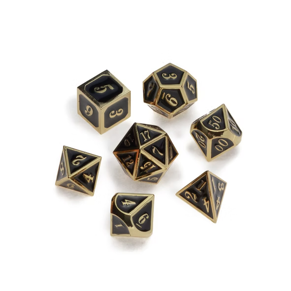 RPG 7-Die Sets Gold Series Greifenfels (Multiple variants)