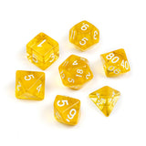 RPG 7-Die Sets Transparent Series Greifenfels (Multiple variants)