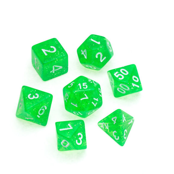 RPG 7-Die Sets Glitter Series Greifenfels (Multiple variants)
