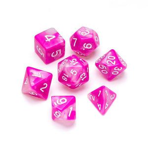 RPG 7-Die Sets Marble Series Greifenfels (Multiple variants)