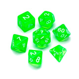 RPG 7-Die Sets Transparent Series Greifenfels (Multiple variants)