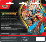 Pokémon TCG: Mega Evolution 1 - Poke Blister 3-Pack: Golduck (Max 1/kund!)