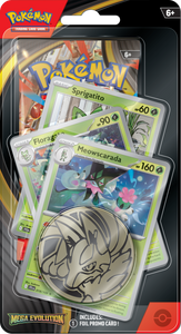 Pokémon TCG: Mega Evolution 1 - Poke Premium Checklane: Meowscarada/Floragato/Sprigatito (Max 1/kund!)