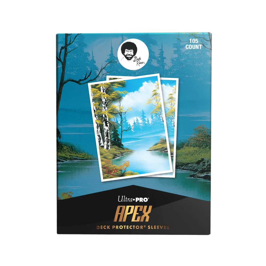 Ultra Pro Bob Ross Lakeside Path 105ct APEX DECK PROTECTOR® Sleeves