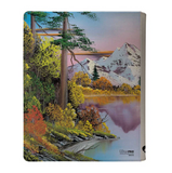 Ultra Pro Bob Ross Lakeside Path 9-Pocket Zippered PRO-Binder