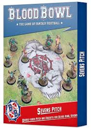Warhammer Blood Bowl - Sevens Pitch: Double-sided Pitch and Dugouts