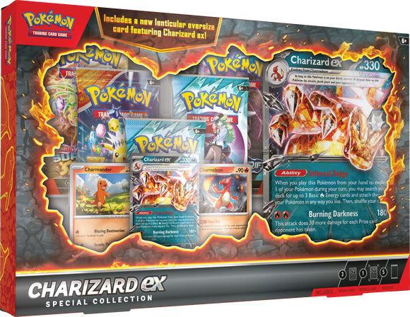 Pokémon TCG: Charizard Ex Special Collection (Max 1st/kund!)