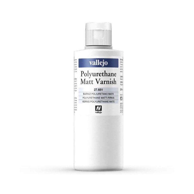 Vallejo - Polyurethane Matt Varnish (200ml)