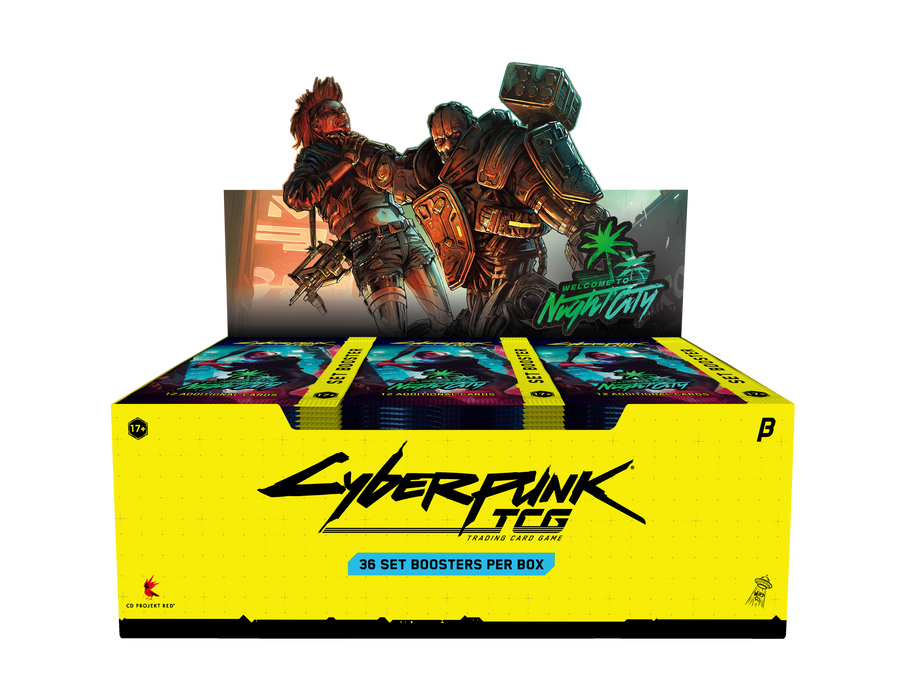 Cyberpunk TCG - Welcome to Night City BETA Booster Display (Max 1st/kund!)
