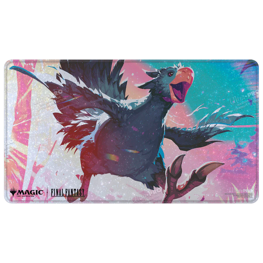 Ultra Pro FINAL FANTASY™ Traveling Chocobo (Black) HOLOFOIL® Playmat for Magic: The Gathering (Kopia)