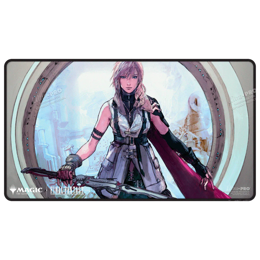 Ultra Pro Magic: The Gathering®—FINAL FANTASY™ Lightning, Army of One Black Stitched Playmat