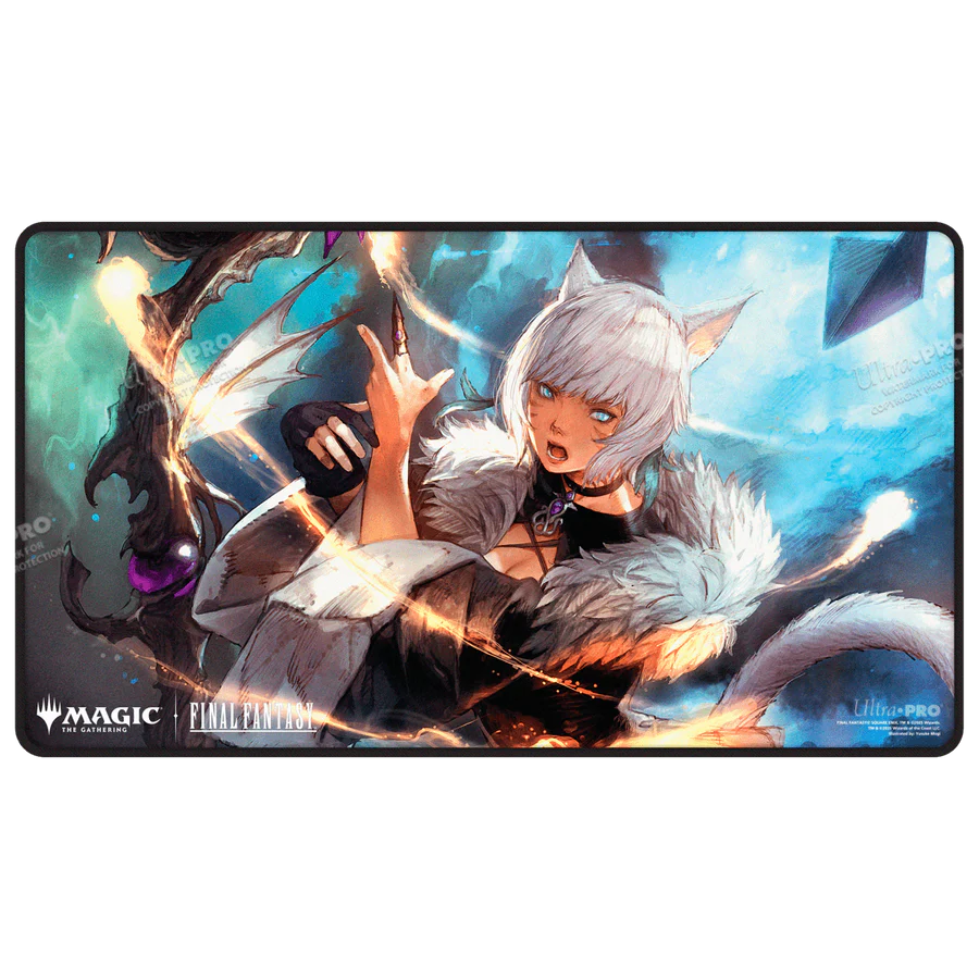 Ultra Pro Magic: The Gathering®—FINAL FANTASY™ Y'shtola Rhul Black Stitched Playmat