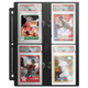 Ultra Pro - Pages for PSA Graded Slabs (Black)