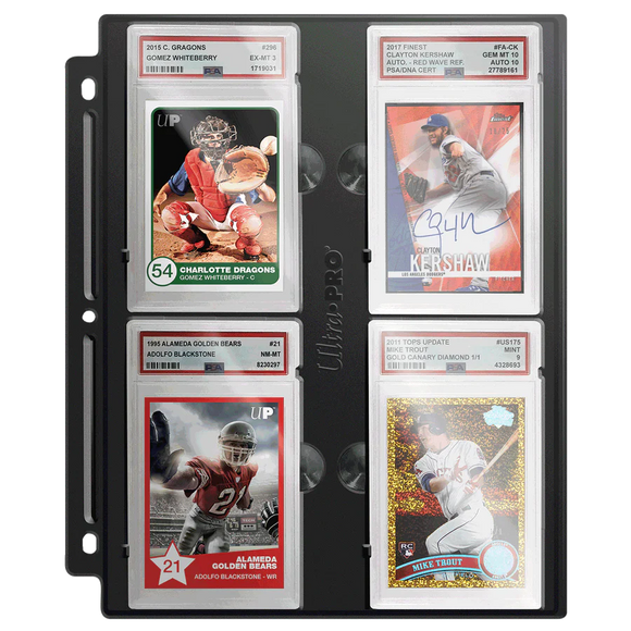 Pages for PSA Graded Slabs (Black)