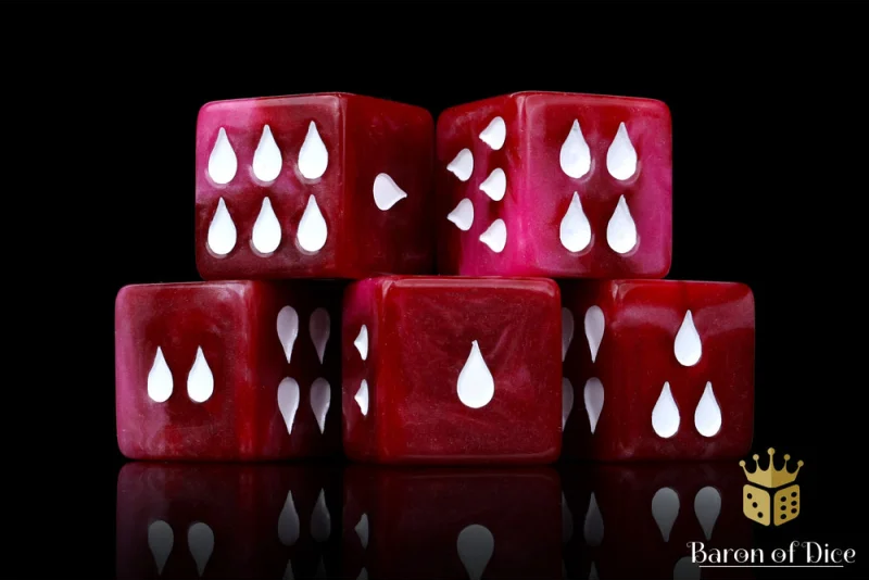 Baron of Dice - Life Wound Counter Dice (10)
