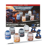 Warhammer 40,000 - Space Marines: Intercessors + Paints