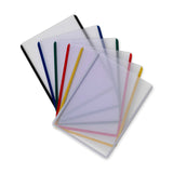 Vault X Seamless Rigid Toploaders 35pt 120-pack Colored border (6 colours)
