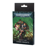 Warhammer 40,000 - Datasheet Cards: Chaos Knights