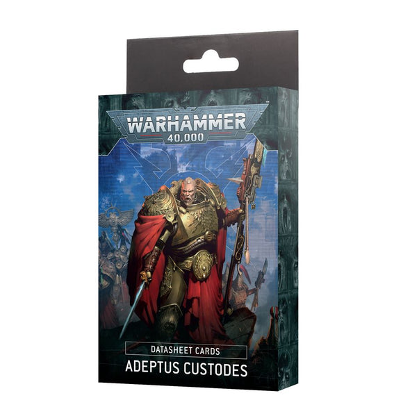 Warhammer 40,000 - Adeptus Custodes Datasheet Cards