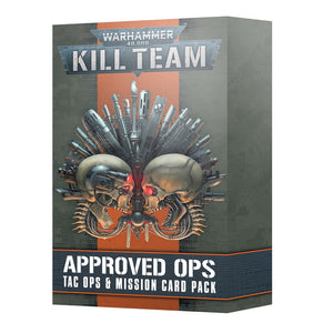 Warhammer 40,000 - Kill Team: Approved Ops – Tac Ops & Mission Card Pack