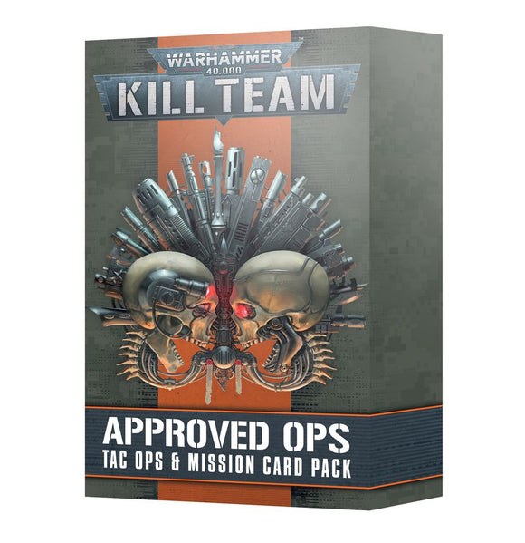 Warhammer 40,000 - Kill Team: Approved Ops – Tac Ops & Mission Card Pack