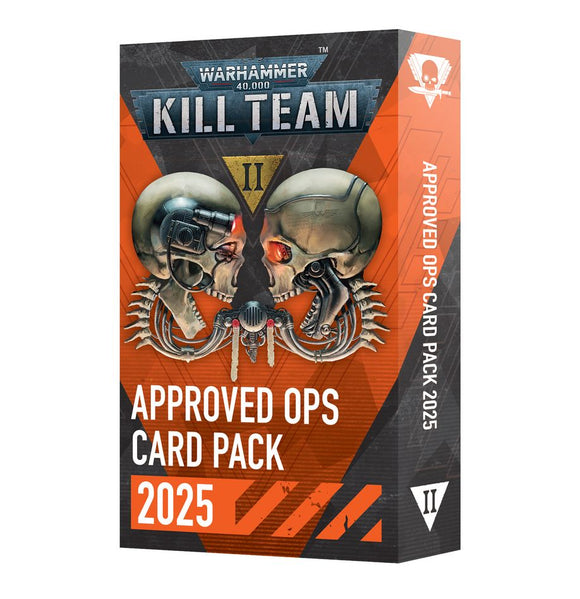 Warhammer 40,000 - Kill Team: Approved Ops Card Pack 2025