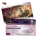 Warhammer Age of Sigmar - Warscroll Cards: Hedonites of Slaanesh