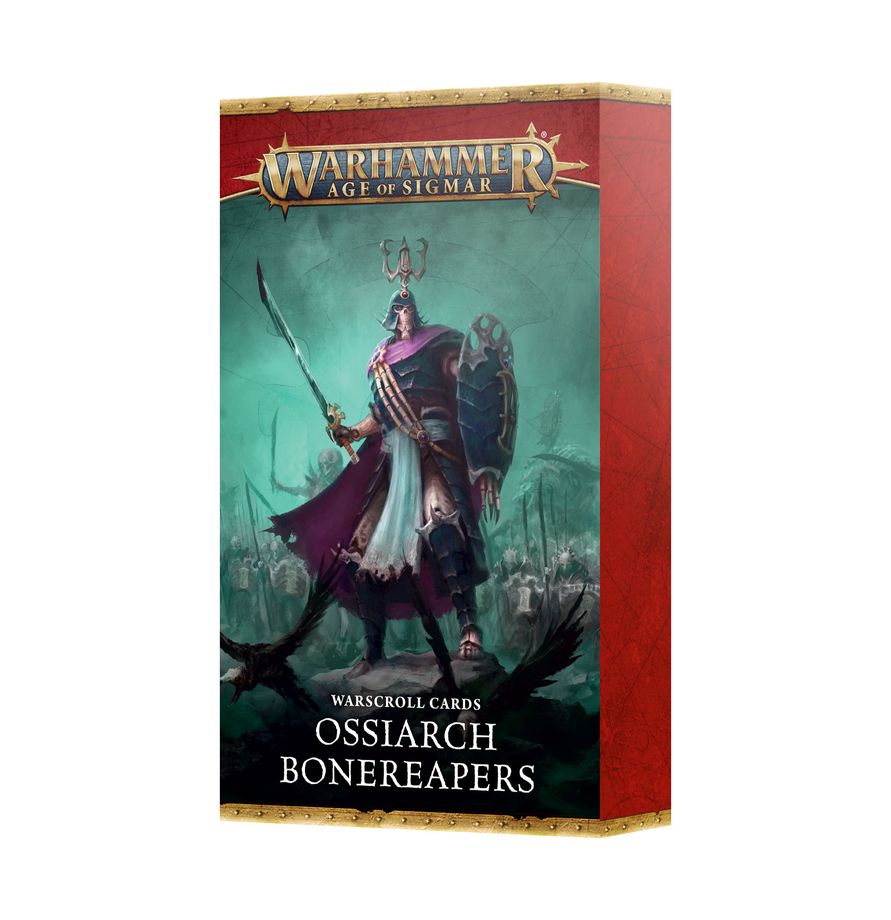 Warhammer Age of Sigmar - Warscroll Cards: Ossiarch Bonereapers