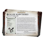 Warhammer Age of Sigmar - Faction Pack: Ogor Mawtribes