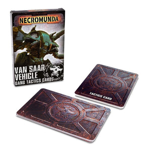 Warhammer Necromunda - Van Saar Vehicle Gang Tactics Cards