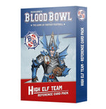Warhammer Blood Bowl - High Elf Team Reference Card Pack