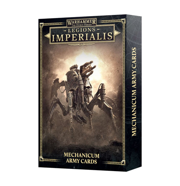 Warhammer: The Horus Heresy Legions Imperialis: Mechanicum Army Cards