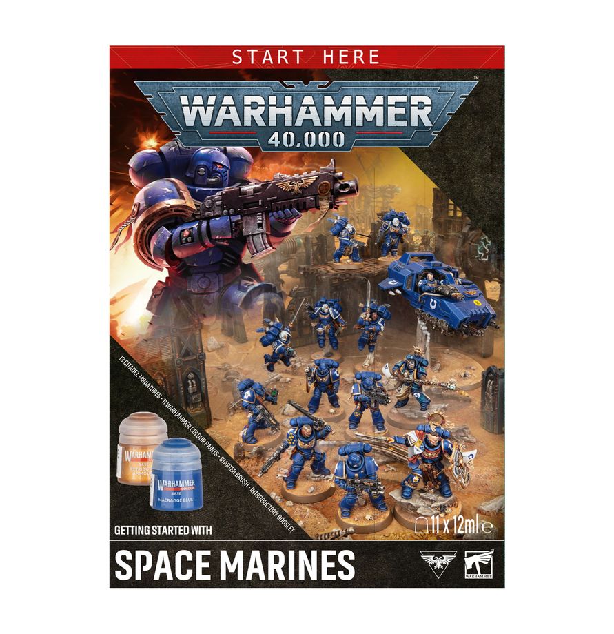 Warhammer 40,000 - Getting Started with Space Marines