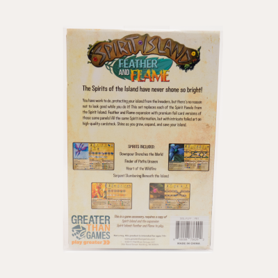 Spirit Island: Feather and Flame – Premium Foil Spirit Panels (Exp, EN)