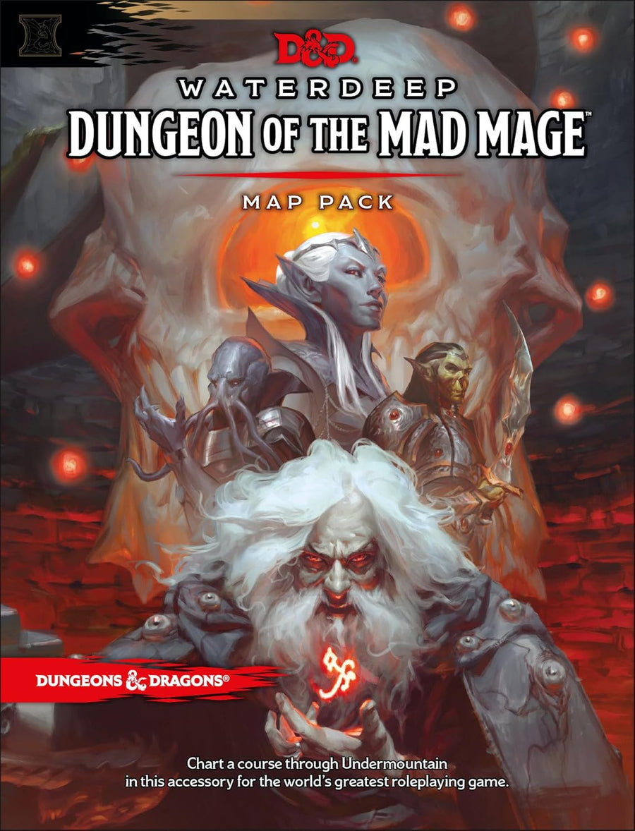Dungeons & Dragons 5th Ed. Waterdeep - Dungeon of the Mad Mage: Maps and Miscellany