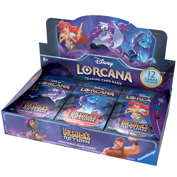 Disney Lorcana: Ursula's Return Booster Display