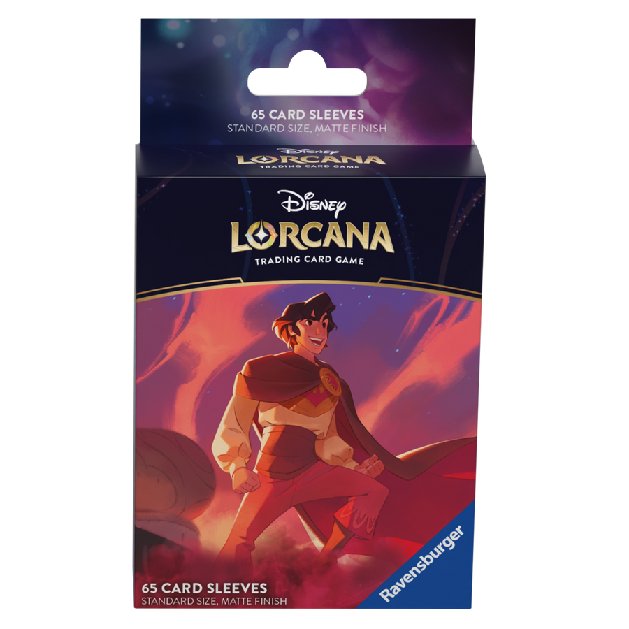 Disney Lorcana: Shimmering Skies Card Sleeves Aladdin