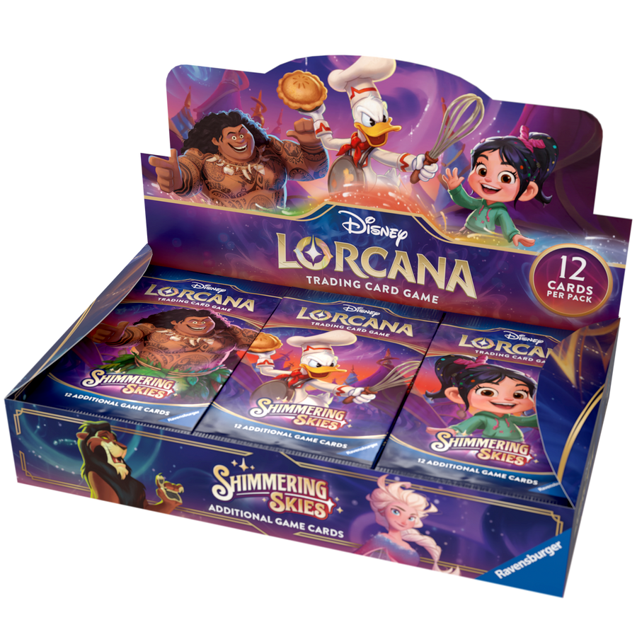 Disney Lorcana: Shimmering Skies Booster Display