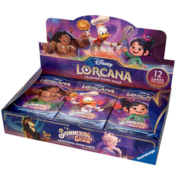 Disney Lorcana: Shimmering Skies Booster Display