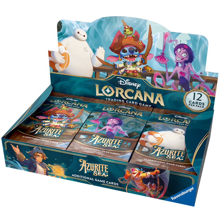 Disney Lorcana: Azurite Sea Booster Display