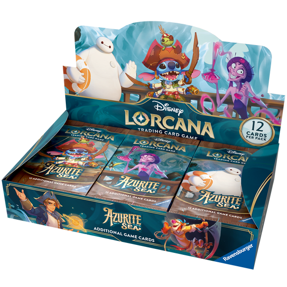 Disney Lorcana: Azurite Sea Booster Display