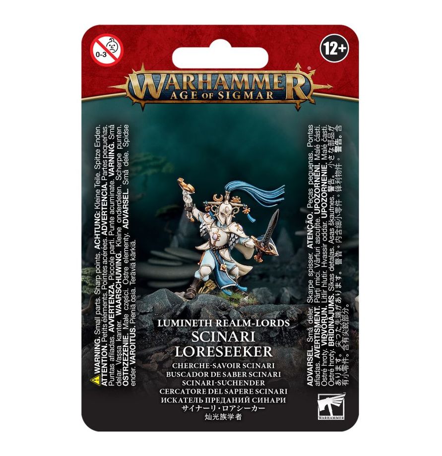 Warhammer Age of Sigmar - Lumineth Realm-Lords Scinari Loreseeker