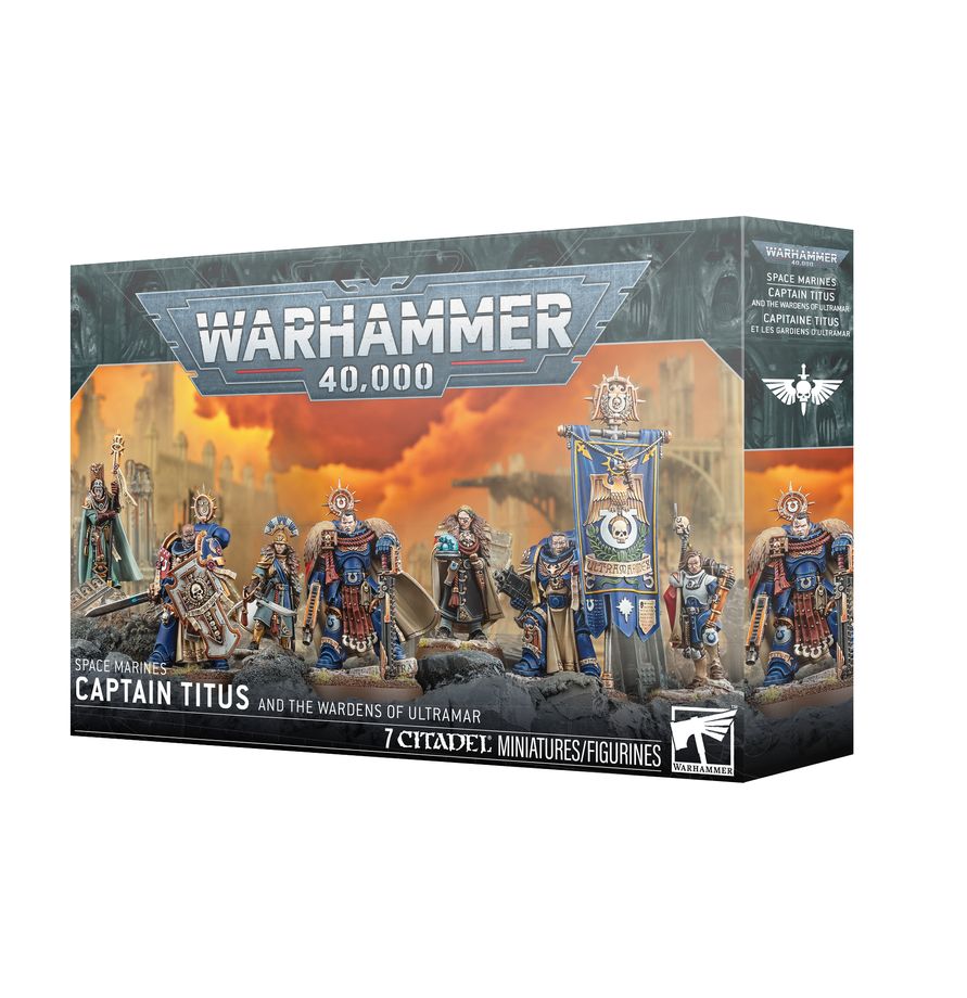 Warhammer 40,000 - Space Marines Captain Titus and The Wardens of Ultramar