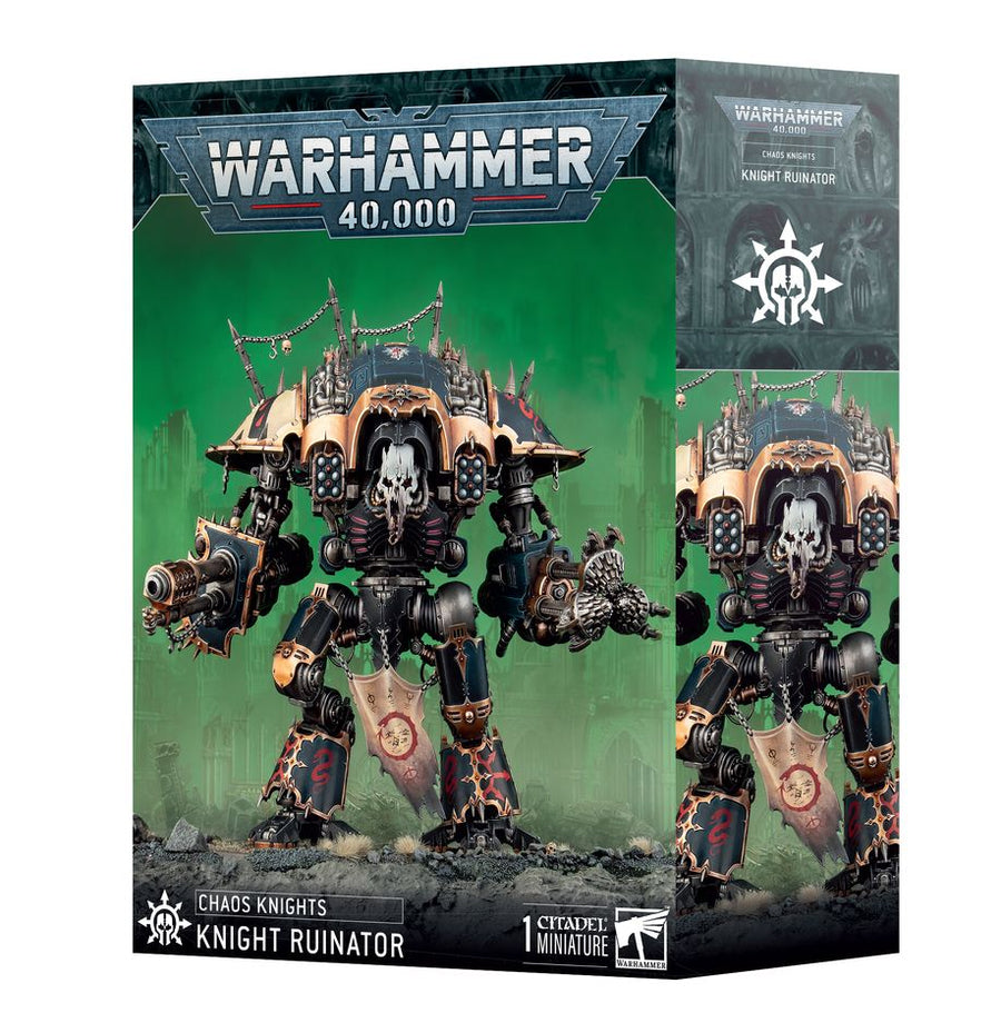 Warhammer 40,000 - Chaos Knights Knight Ruinator/Abominant/Rampager/Desecrator