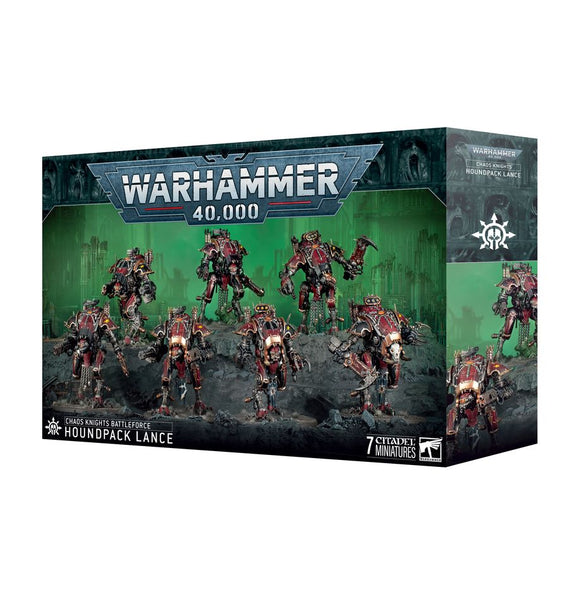 Warhammer 40,000 - Chaos Knights Battleforce Houndpack Lance